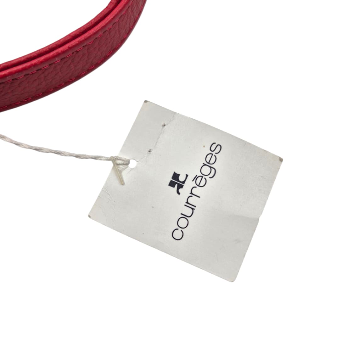 90s 꾸레쥬 레더 포켓 벨트 카메라백 상품이미지4