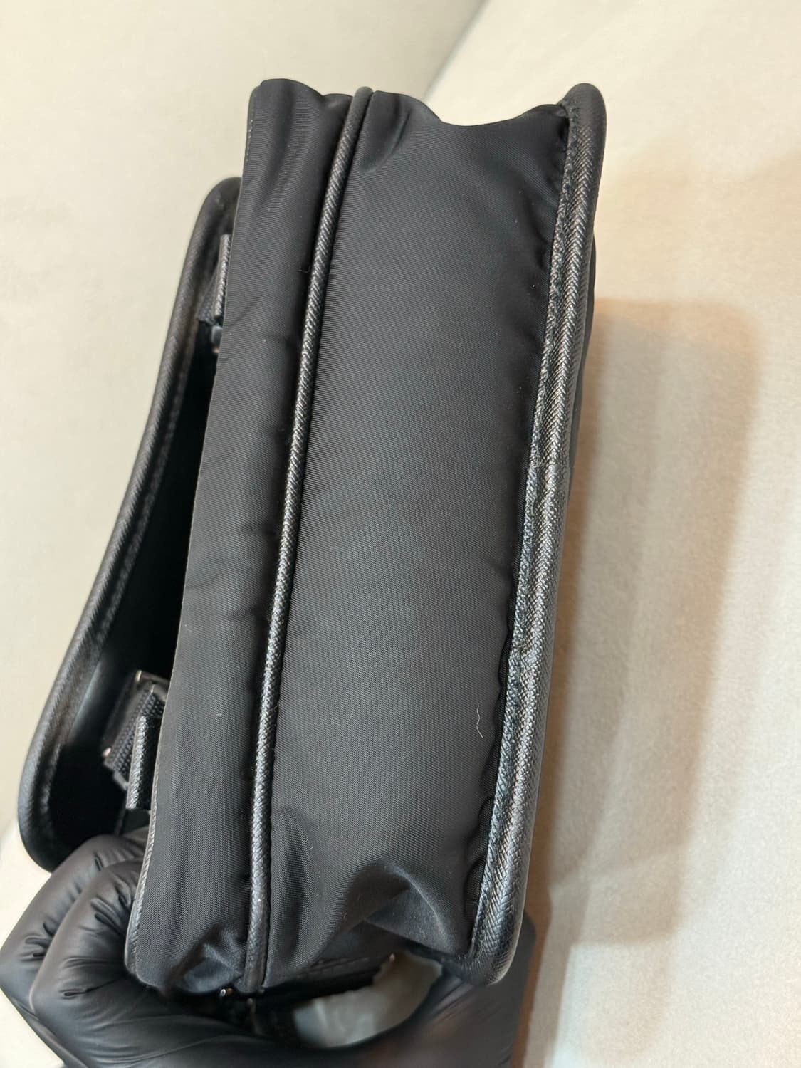 프라다 리나일론 사피아노 레더 숄더백  상품이미지7