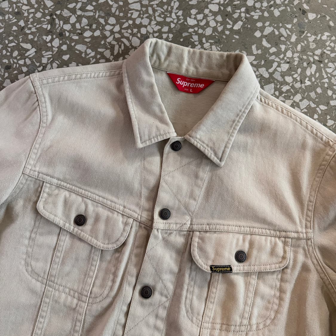 슈프림 스냅 프론트 트러커 자켓-10ss 상품이미지4