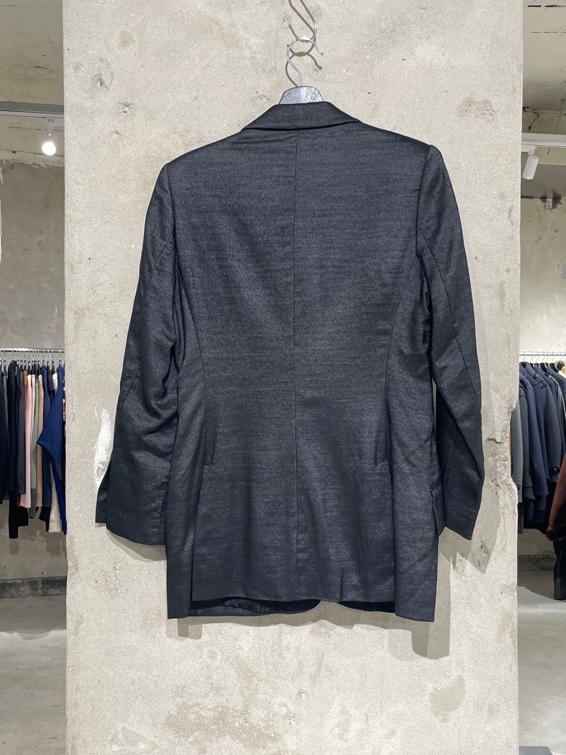 구찌 블랙 클래식 울 혼방 2B 블레이저 상품이미지6