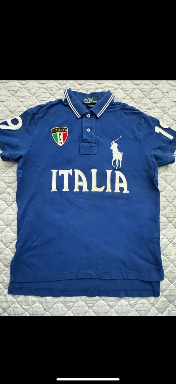 폴로 랄프로렌 빅포니 이탈리아 반팔 카라티 상품이미지1