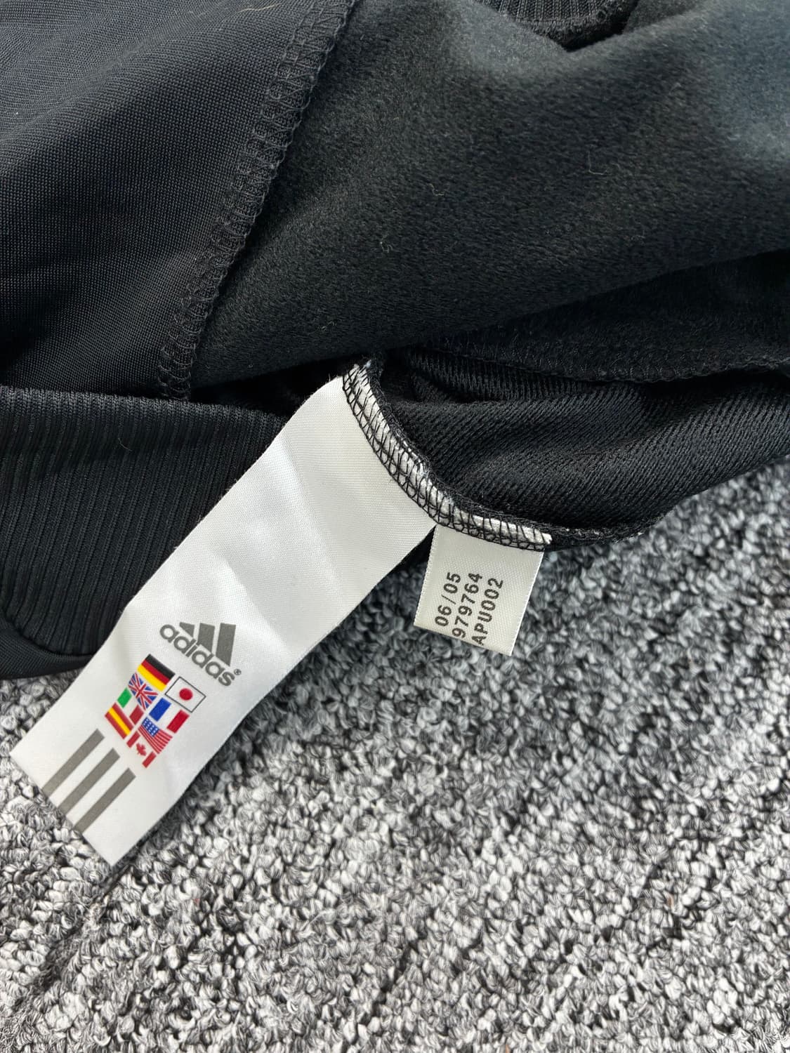 아디다스 00s 스카이블루 파이핑 트랙탑 져지 M 상품이미지8