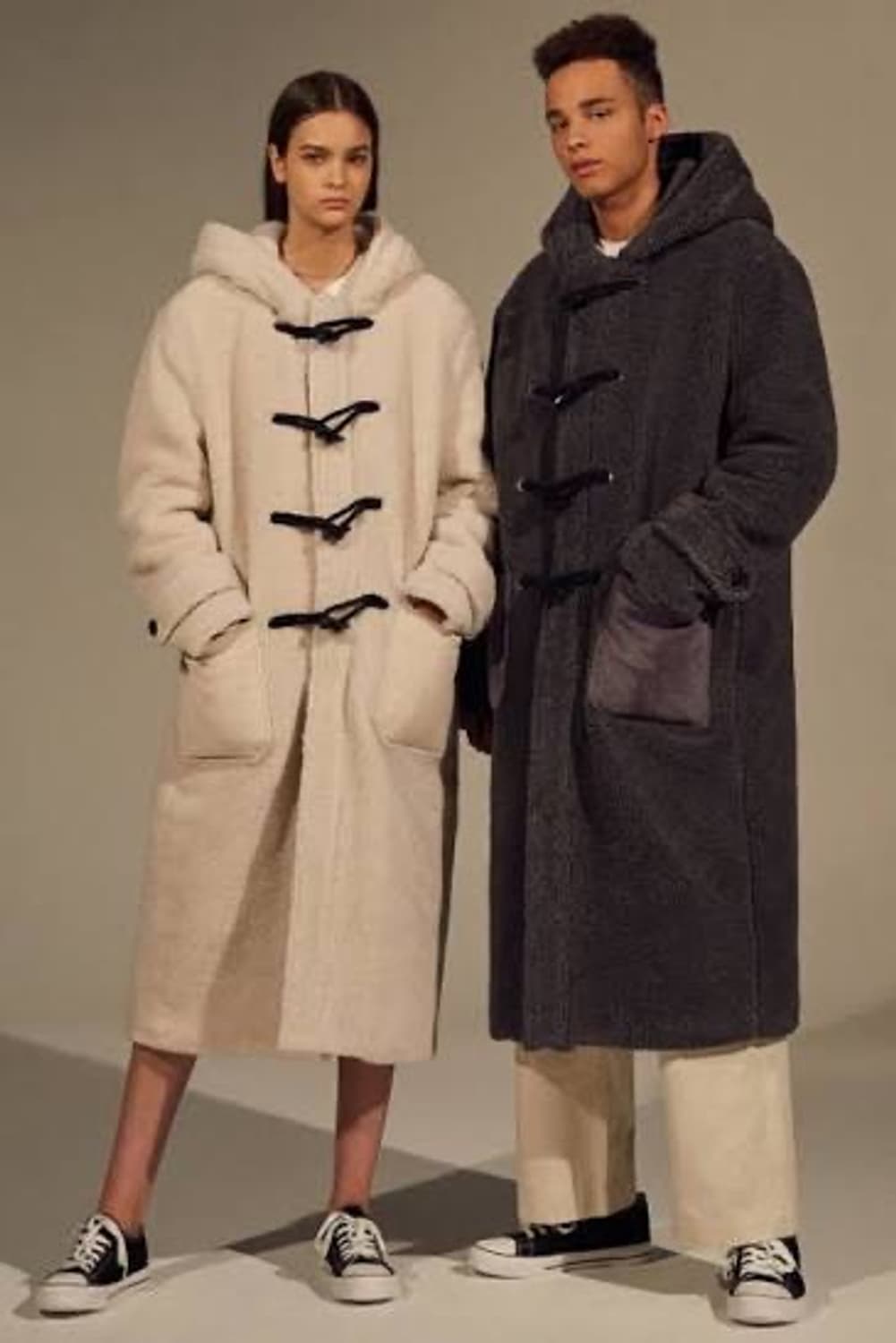 쥬네스 JNSS 램 더플 코트 아이보리 세븐틴 민규 디에잇 원우 손민수 상품이미지2