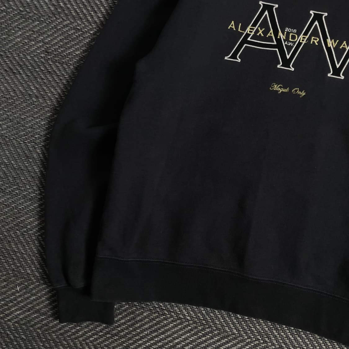 알렉산더왕 빅로고 크루넥 스웻 셔츠y 3199 상품이미지4