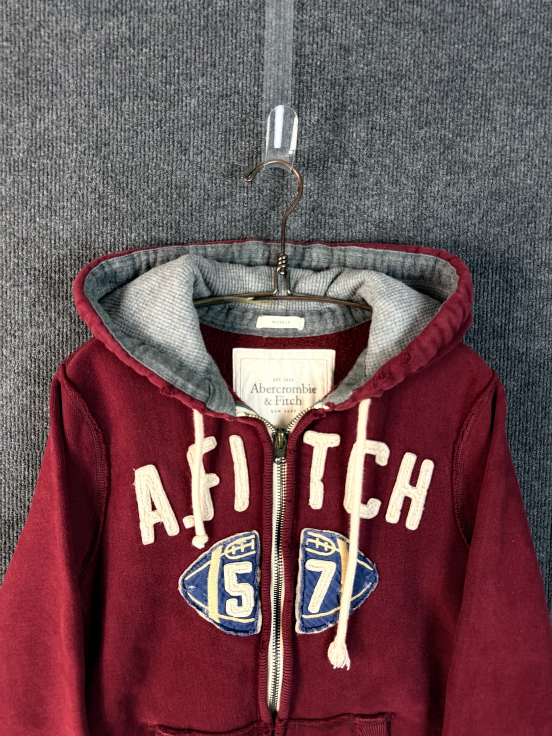 아베크롬비 패치 후드집업 상품이미지2