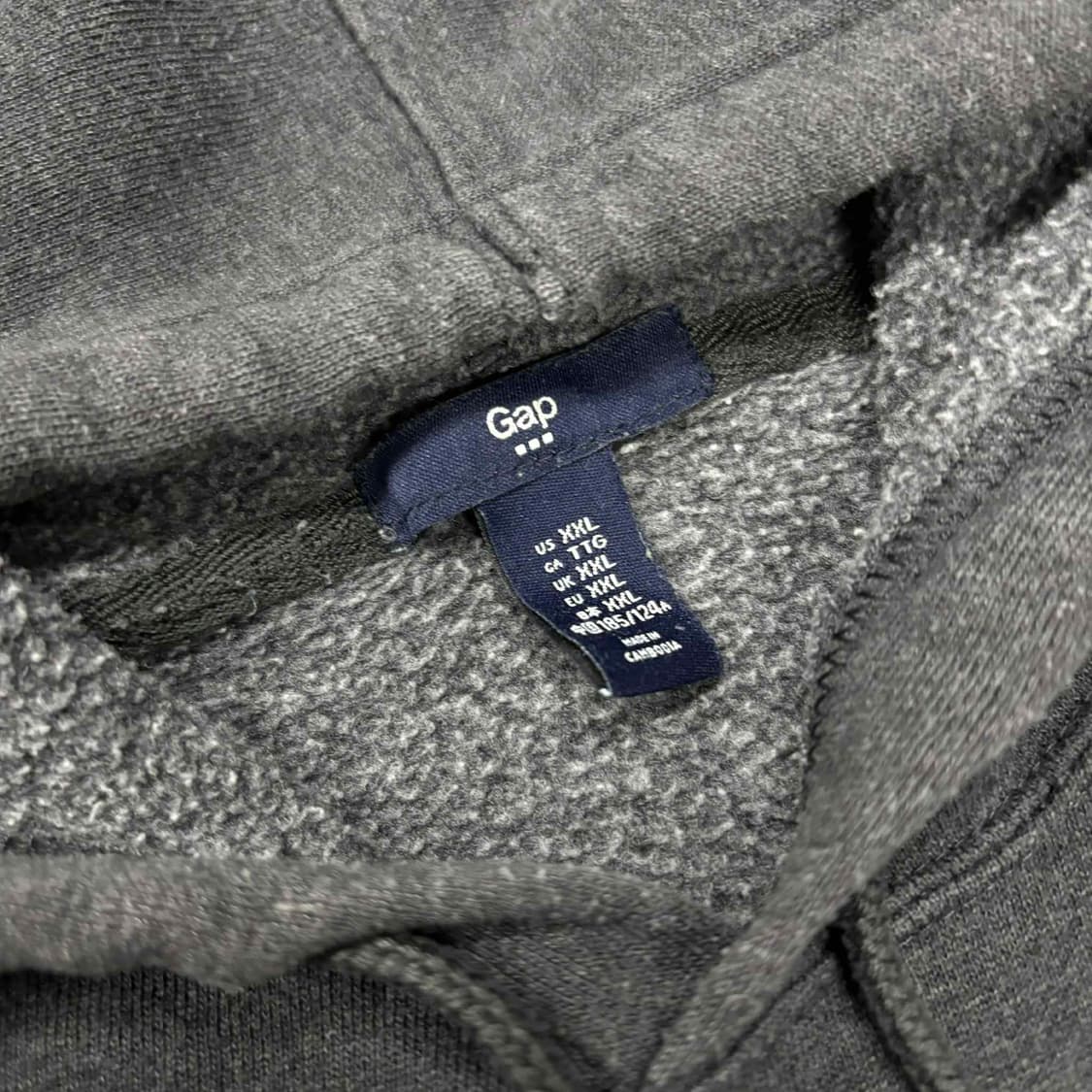 Gap 갭 성조기 그레이 스웨트셔츠 후드티(XXL) 상품이미지4