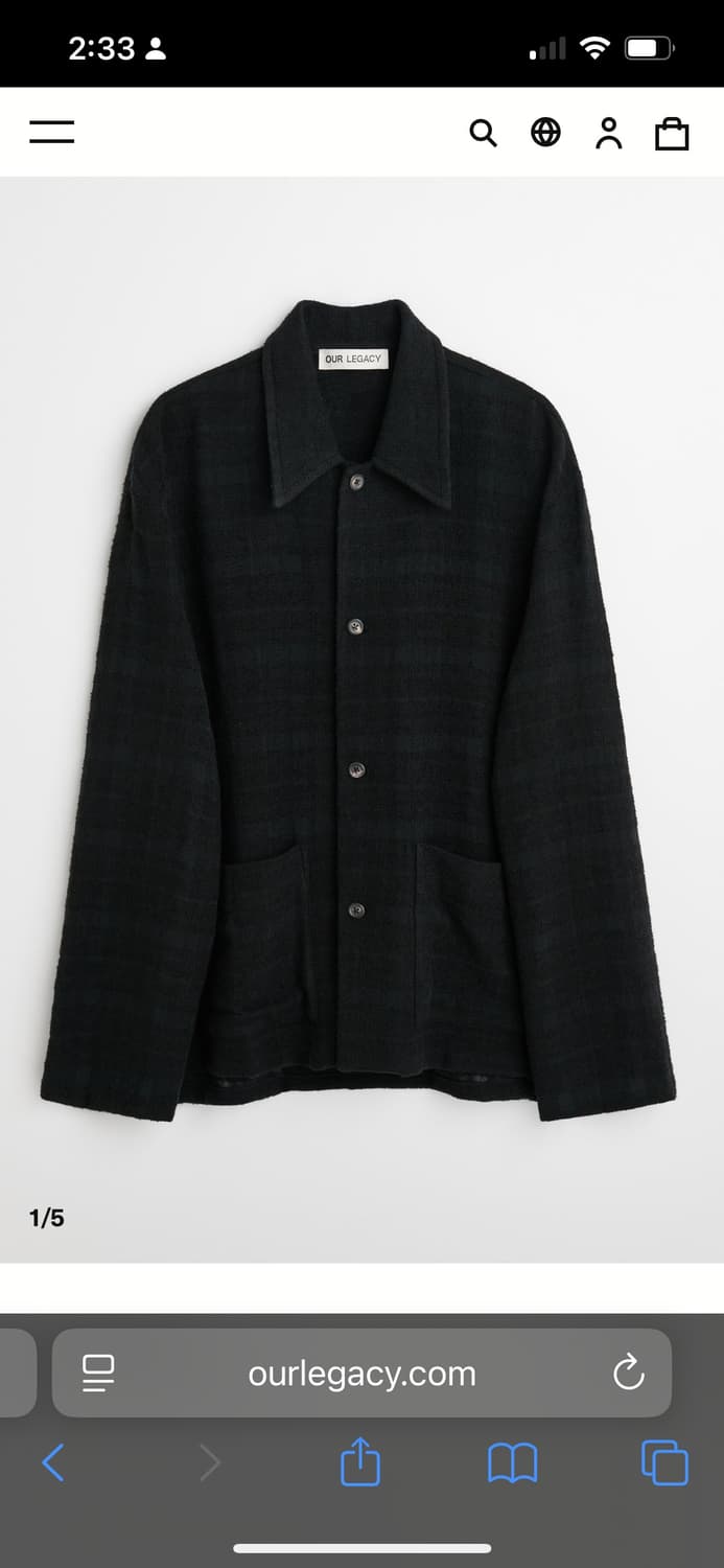 아워레가시 ourlegacy haeven jacket 52 상품이미지1
