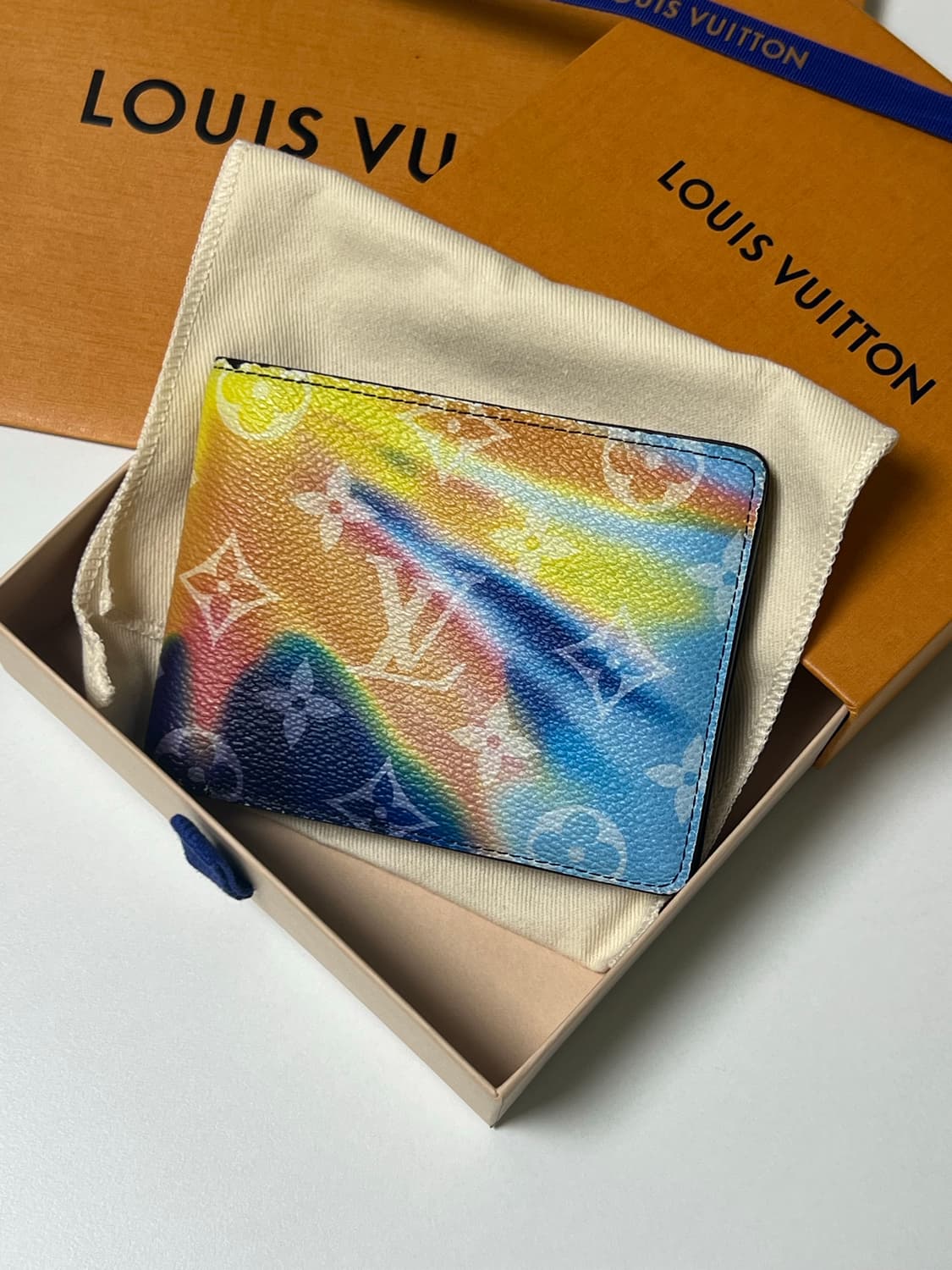 [정품] 루이비통 선센 멀티플 월렛 반지갑 상품이미지3