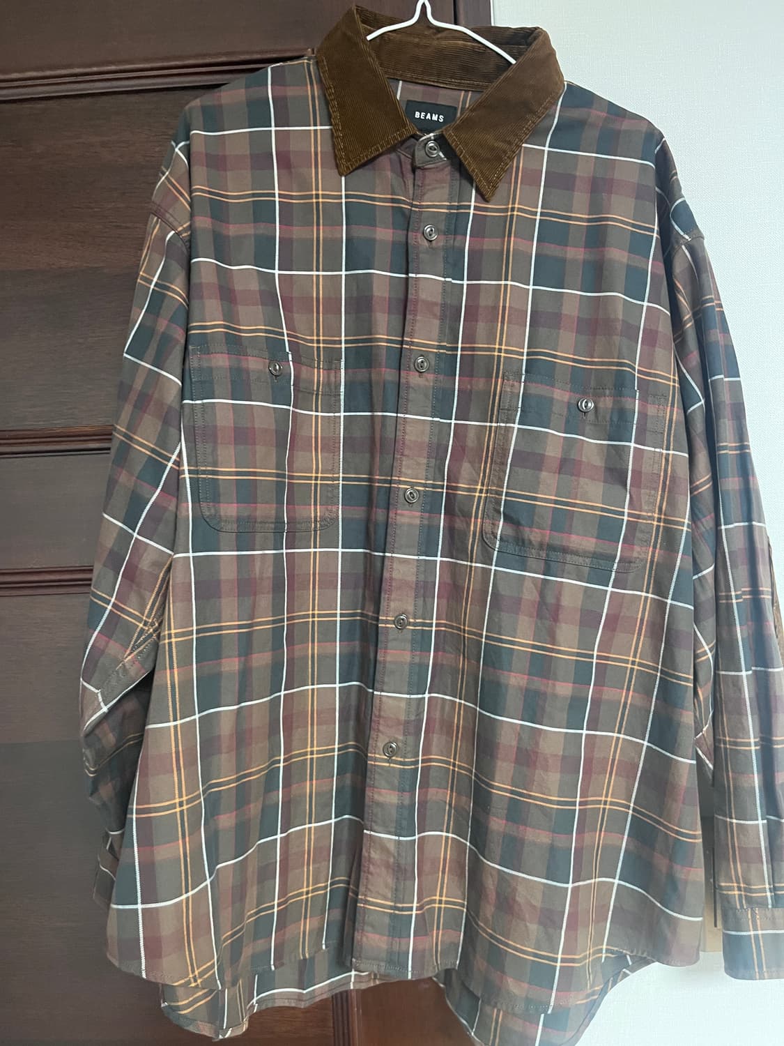 빔즈 체크셔츠 상품이미지1