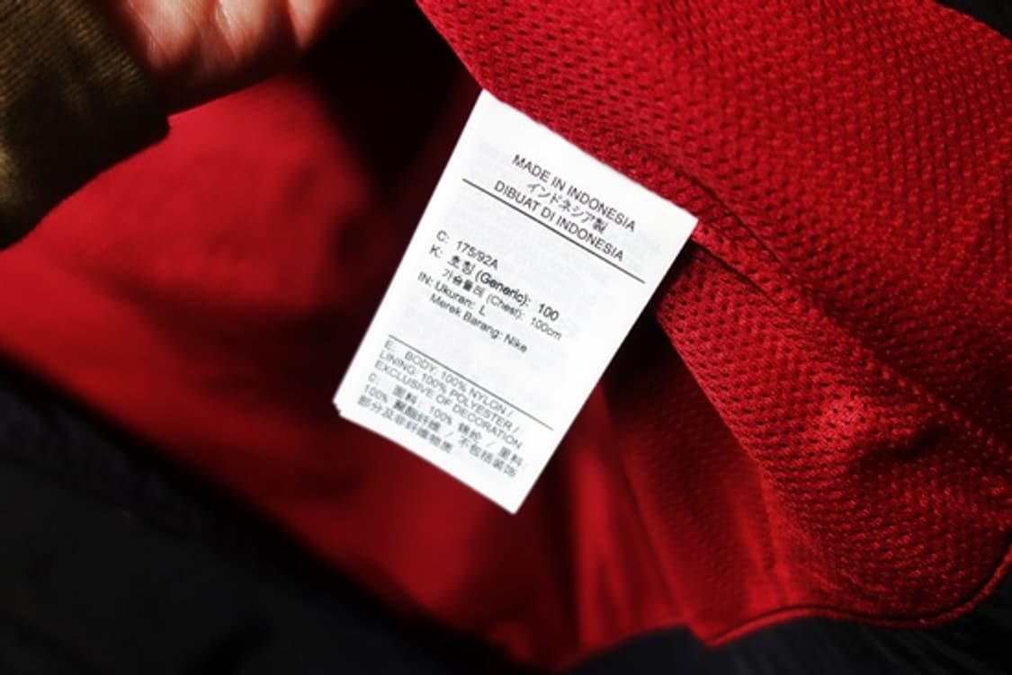 Nike 나이키 토탈 90 리펠 풋볼 트랙 자켓 검빨 L (100) 상품이미지8