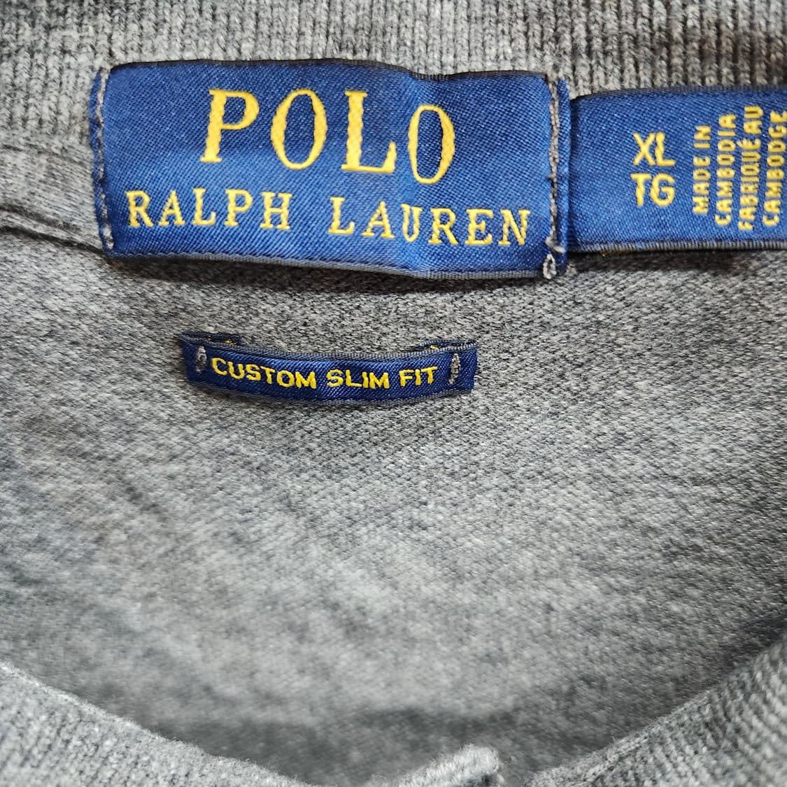 폴로랄프로렌 로고 반팔카라 XL(L~XL) 상품이미지5