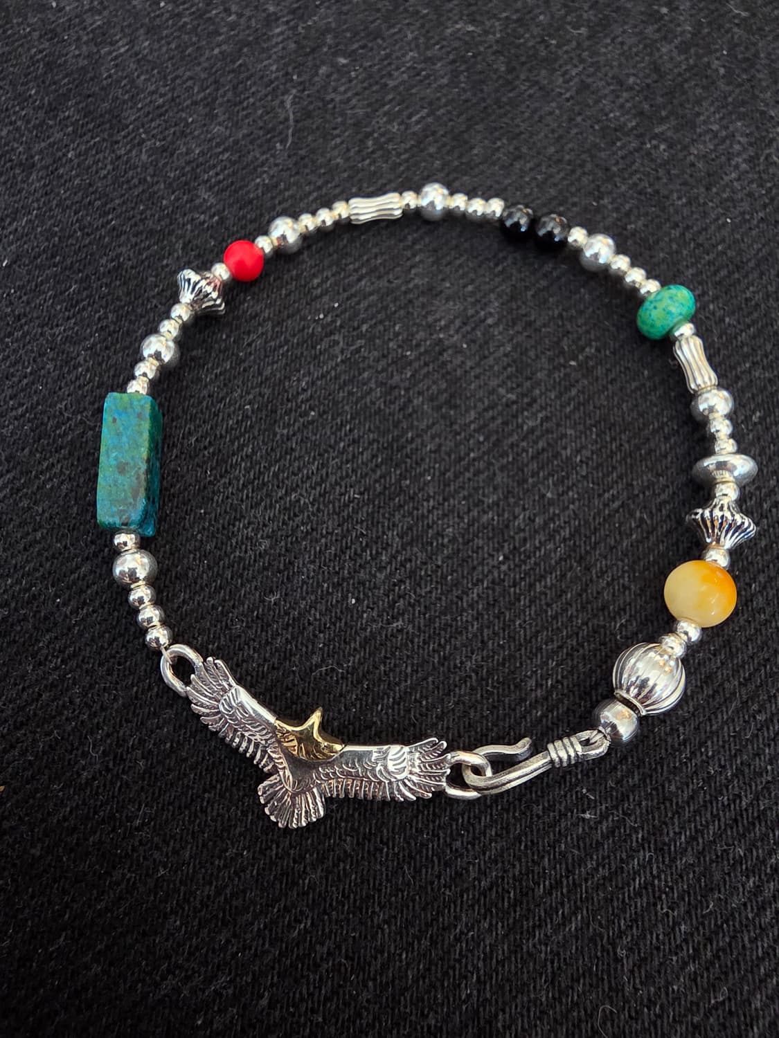 3Cross silver egle Navaho totem bracelet 상품이미지3