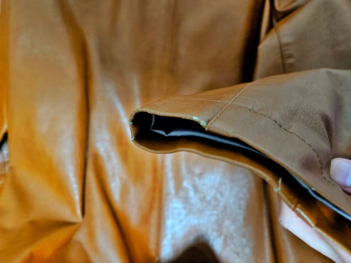 세터 피렌체 비건 레더 코트 상품이미지8