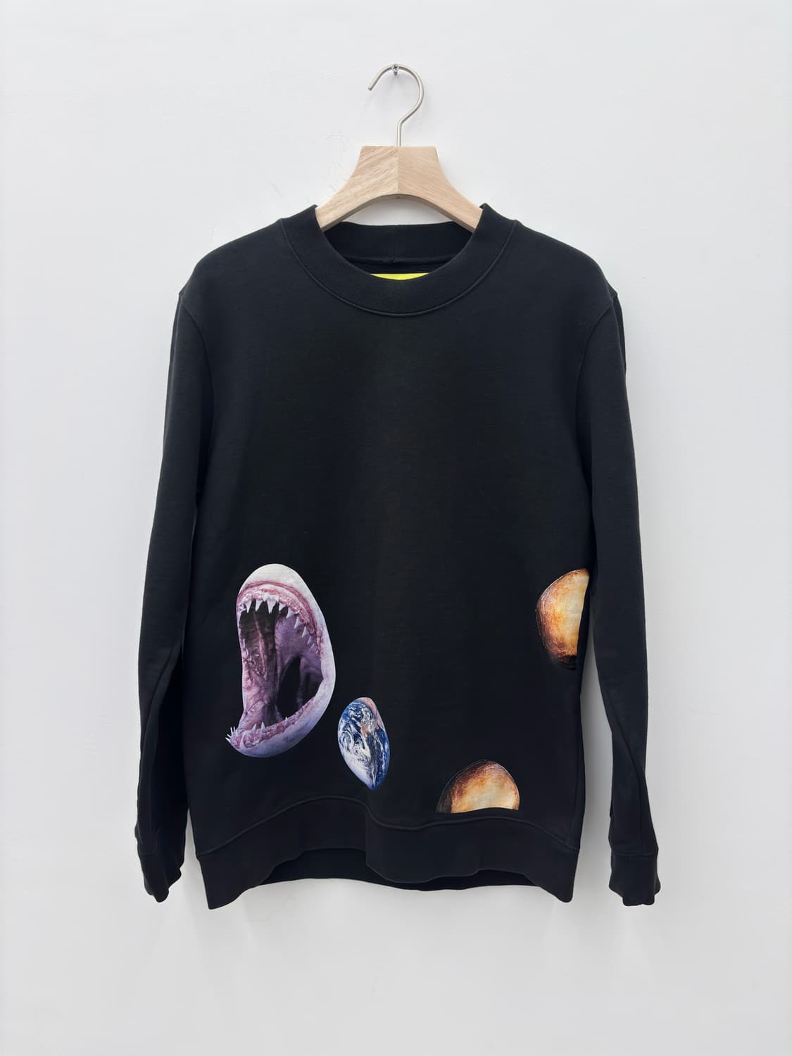 X STERLING RUBY  PATCHES COTTON CREWNECK 상품이미지1