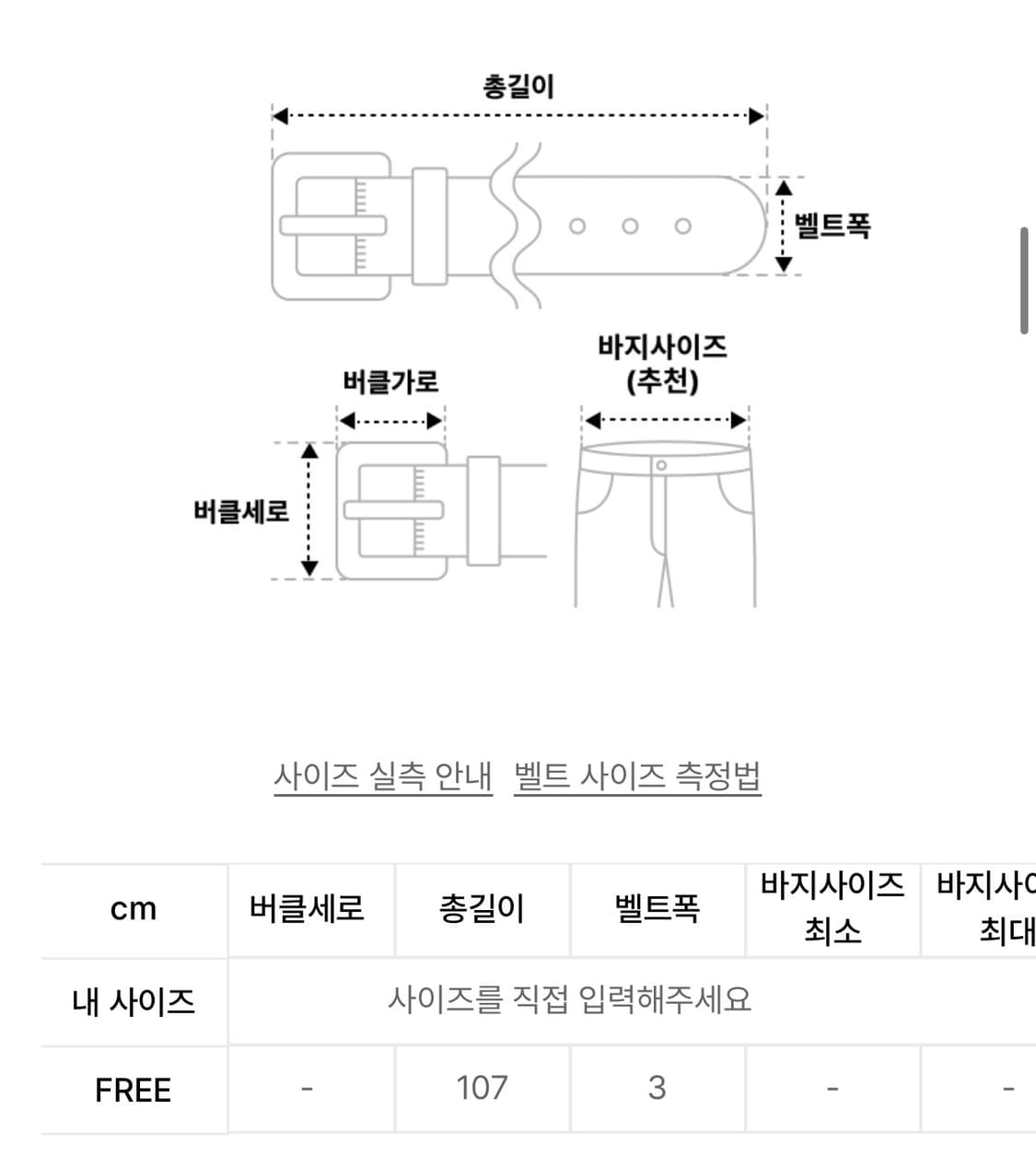 애즈온 벨트 상품이미지3