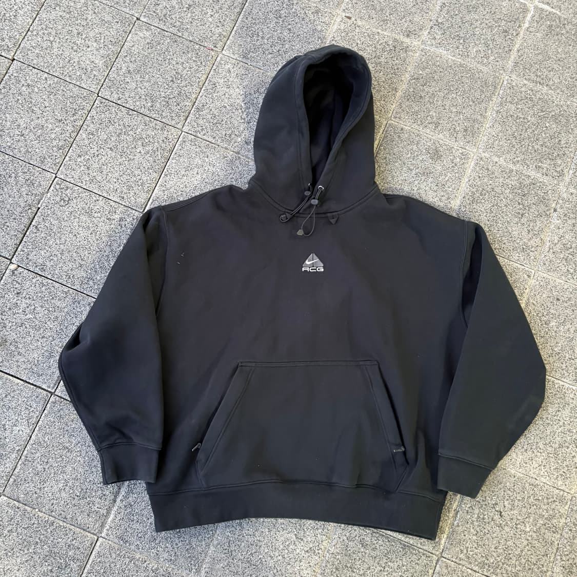 나이키 ACG 플리스 풀오버 블랙 앤트러사이트 상품이미지2