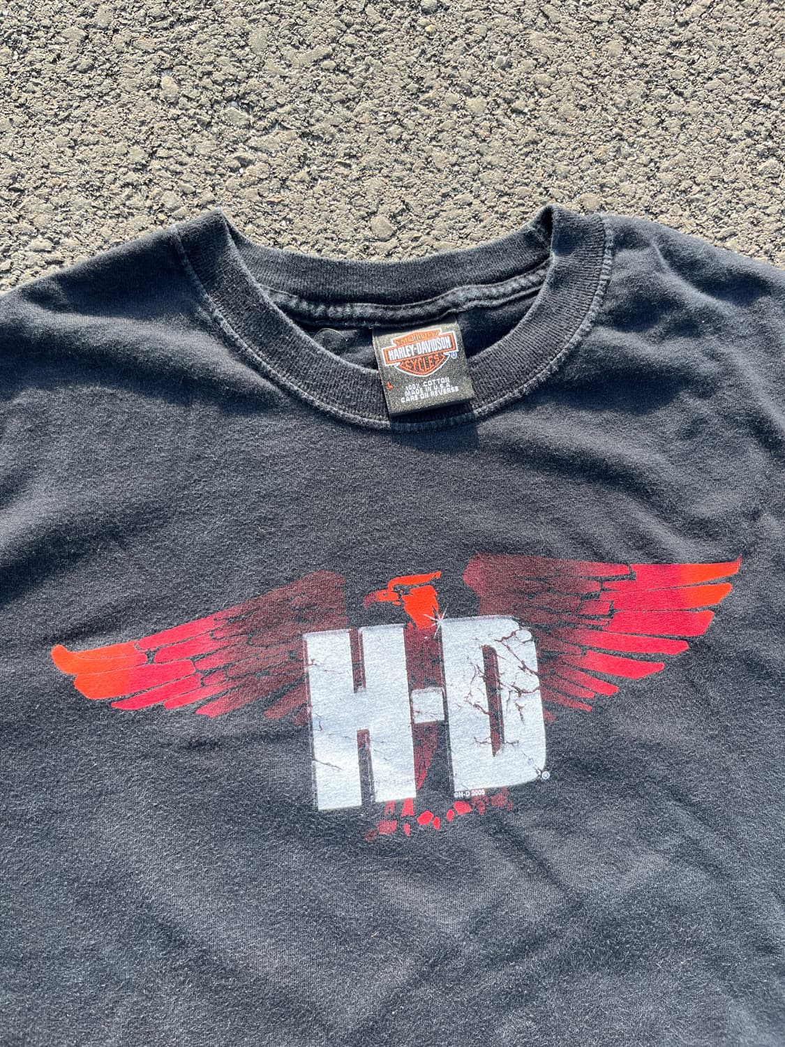 00s USA 할리데이비슨 ‘아이다호 모스코바’ 티셔츠 상품이미지3