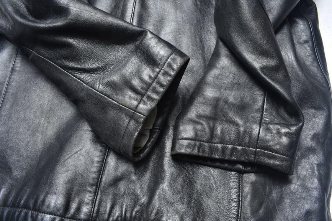 빈티지 리얼레더 가죽 블레이저 워크 자켓 L N0860 상품이미지6