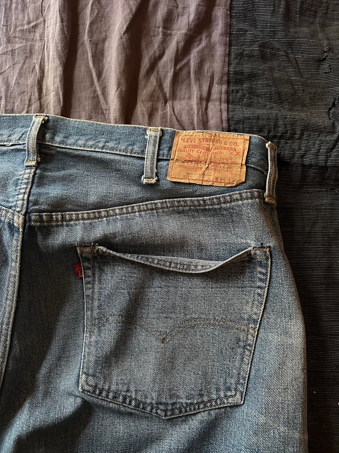 Big Size 70s Levis 66전기 Denim Pants 상품이미지7