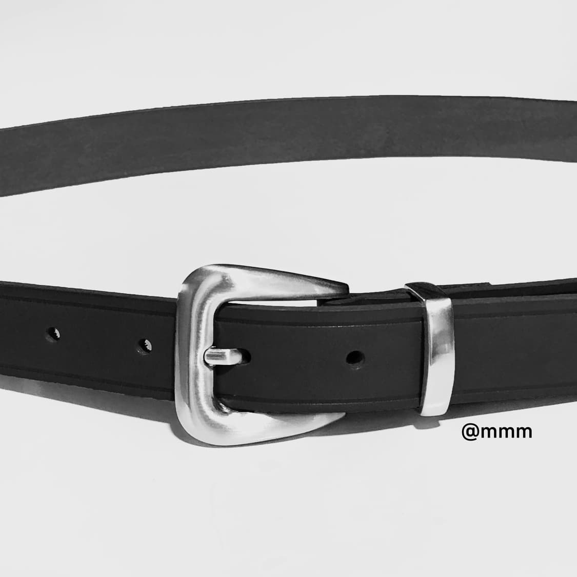[Unisex] 웨스턴 장식 가죽 벨트 상품이미지5