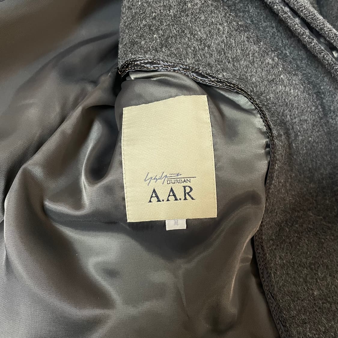 요지 야마모토 울 앙고라 싱글코트 상품이미지5