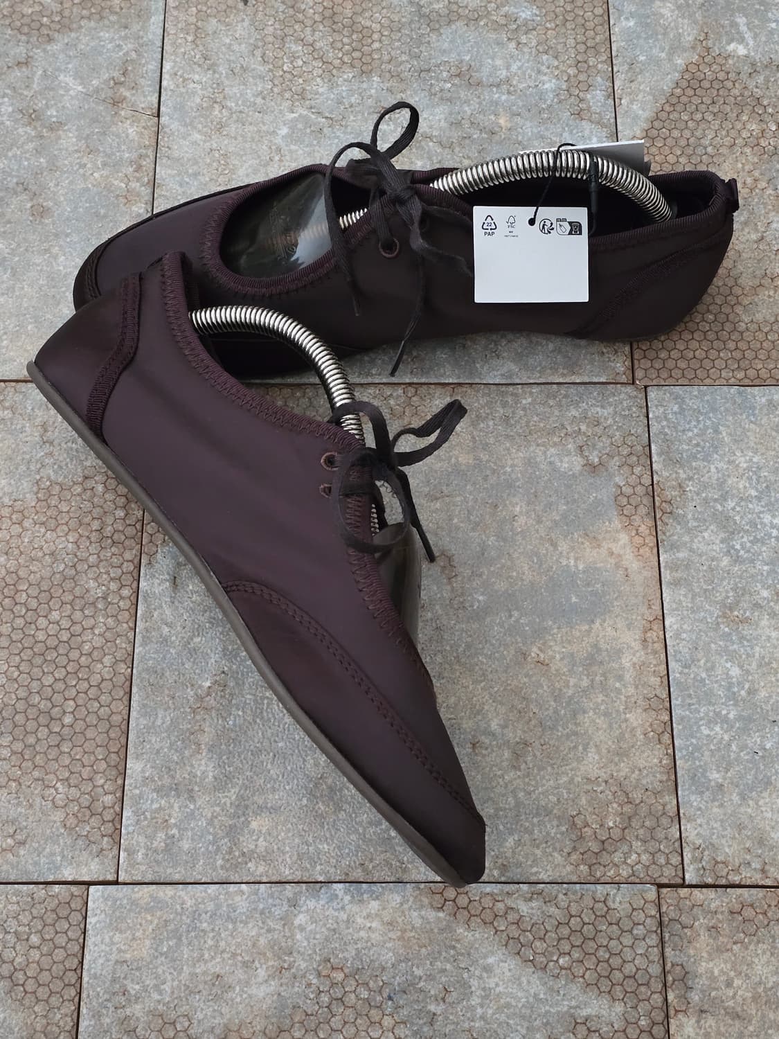 (245)자라 레이스업 스포티 발레리나 슈즈 상품이미지4