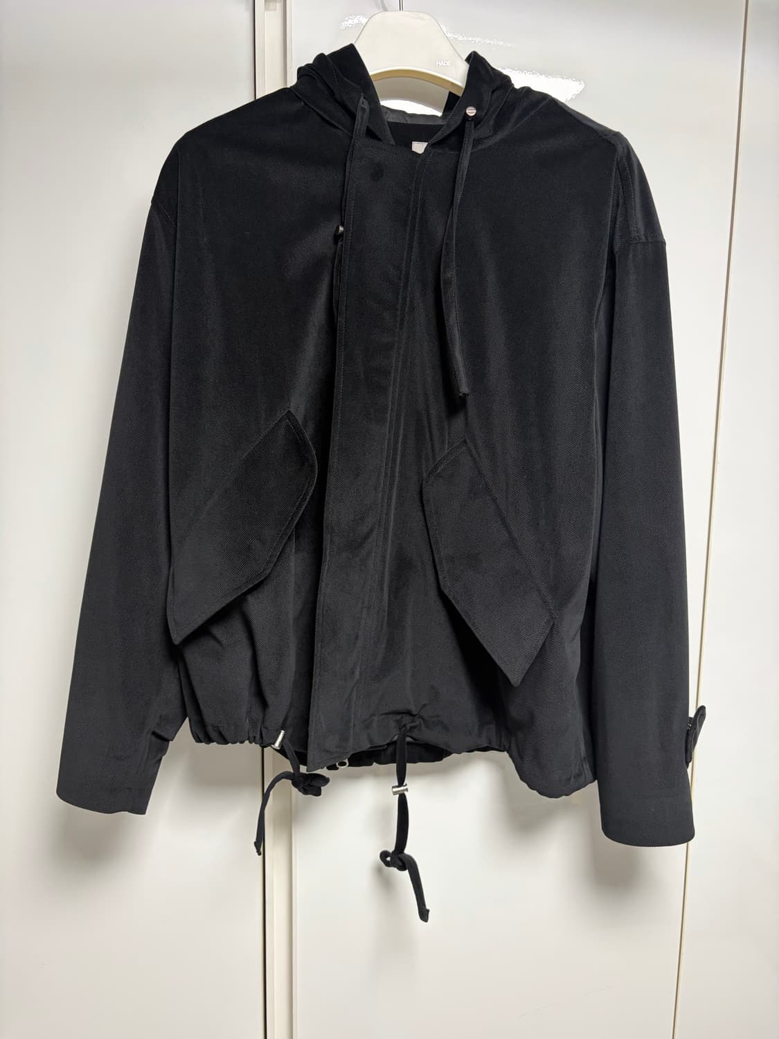 유스 m51 벨벳 블루종 블랙 m사이즈 팝니다 상품이미지2