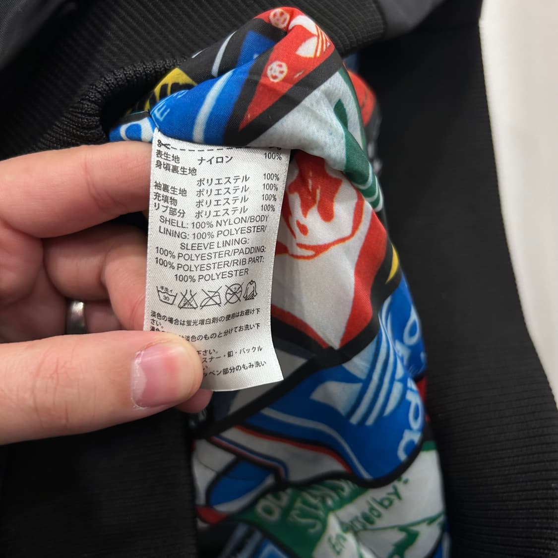 아디다스 슈퍼스타 트레포일 넘버03 봄버자켓 상품이미지4