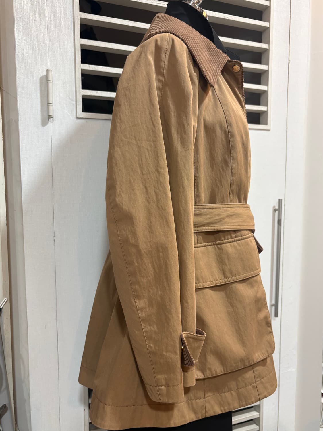 Mine코듀로이카라베이지워크자켓 상품이미지6