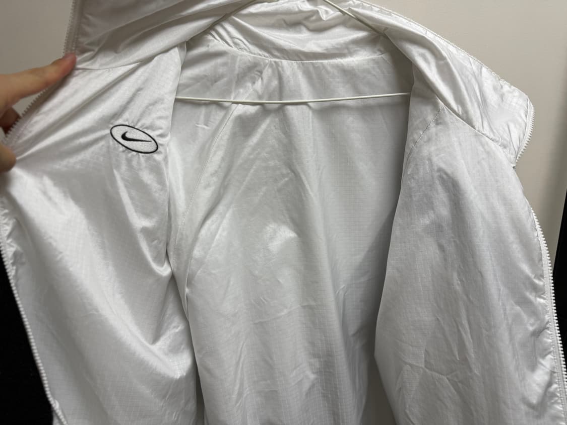 나이키 빅스우시 리버시블 셰르파 후리스 화이트 m 상품이미지3