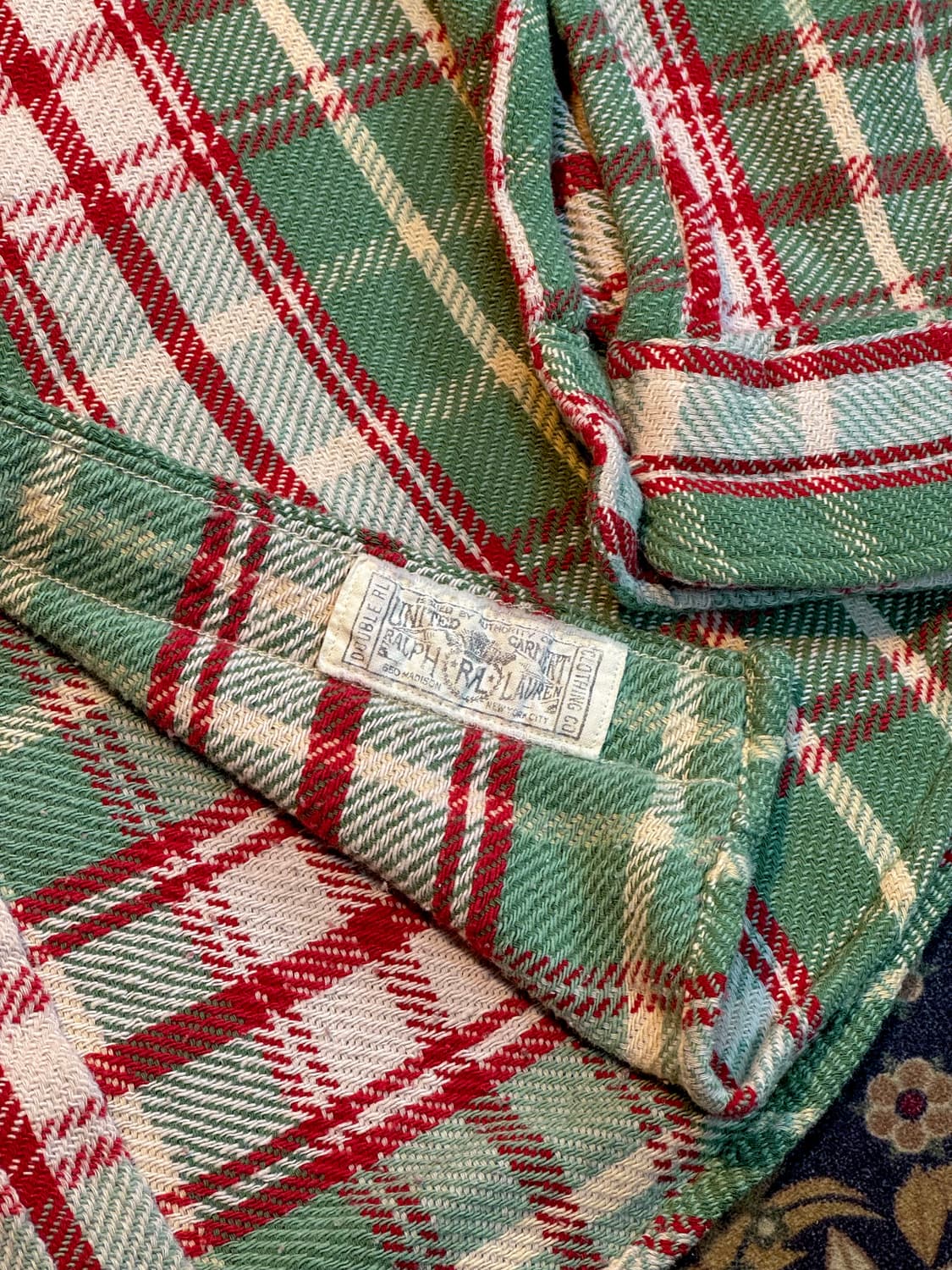 더블알엘 플란넬 텍스쳐 워크셔츠 상품이미지7