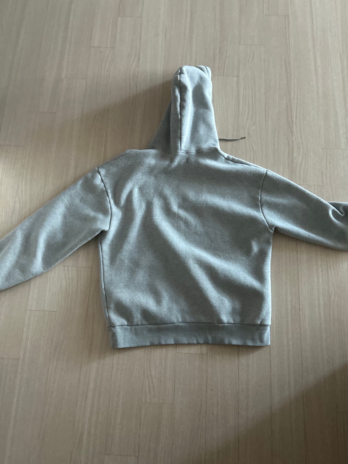 1989 스탠다드 회색 후드티 상품이미지3