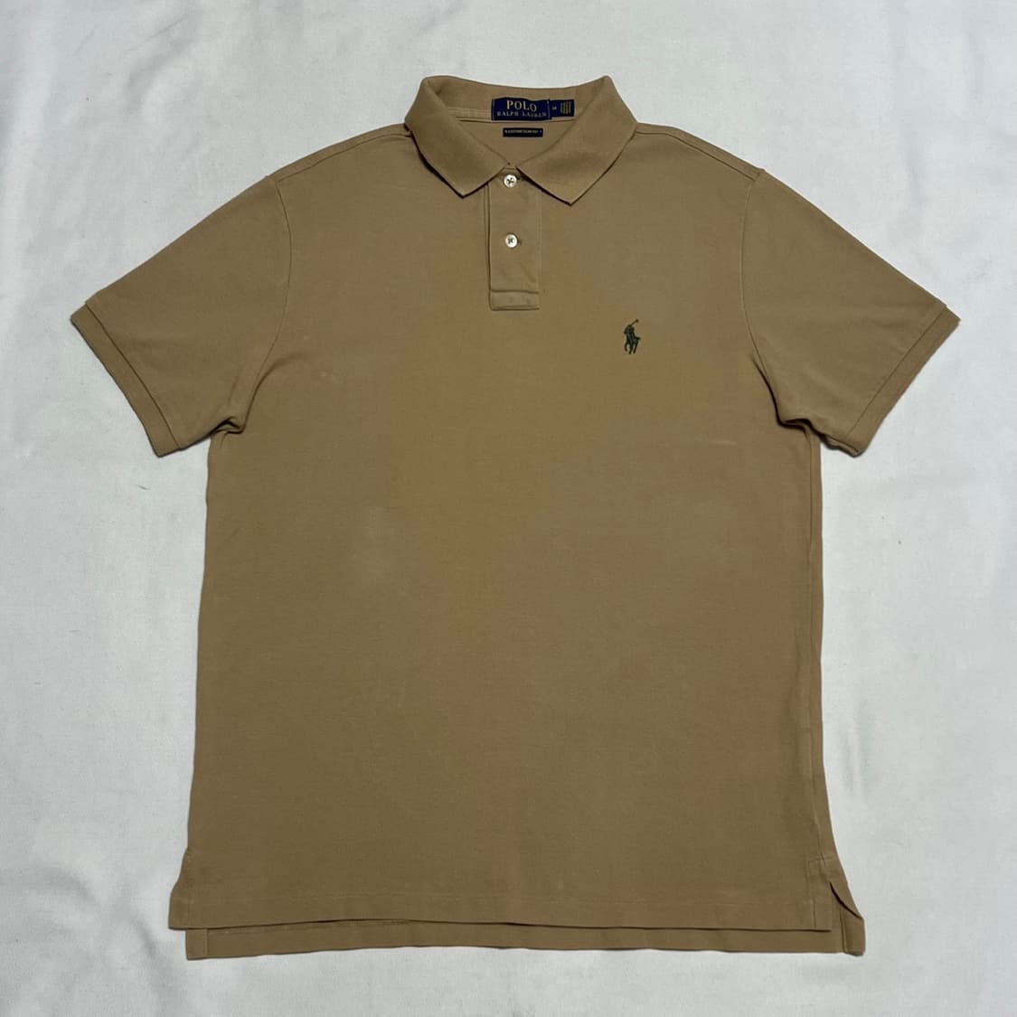 M 폴로랄프로렌 베이지 카라 티셔츠 상품이미지2