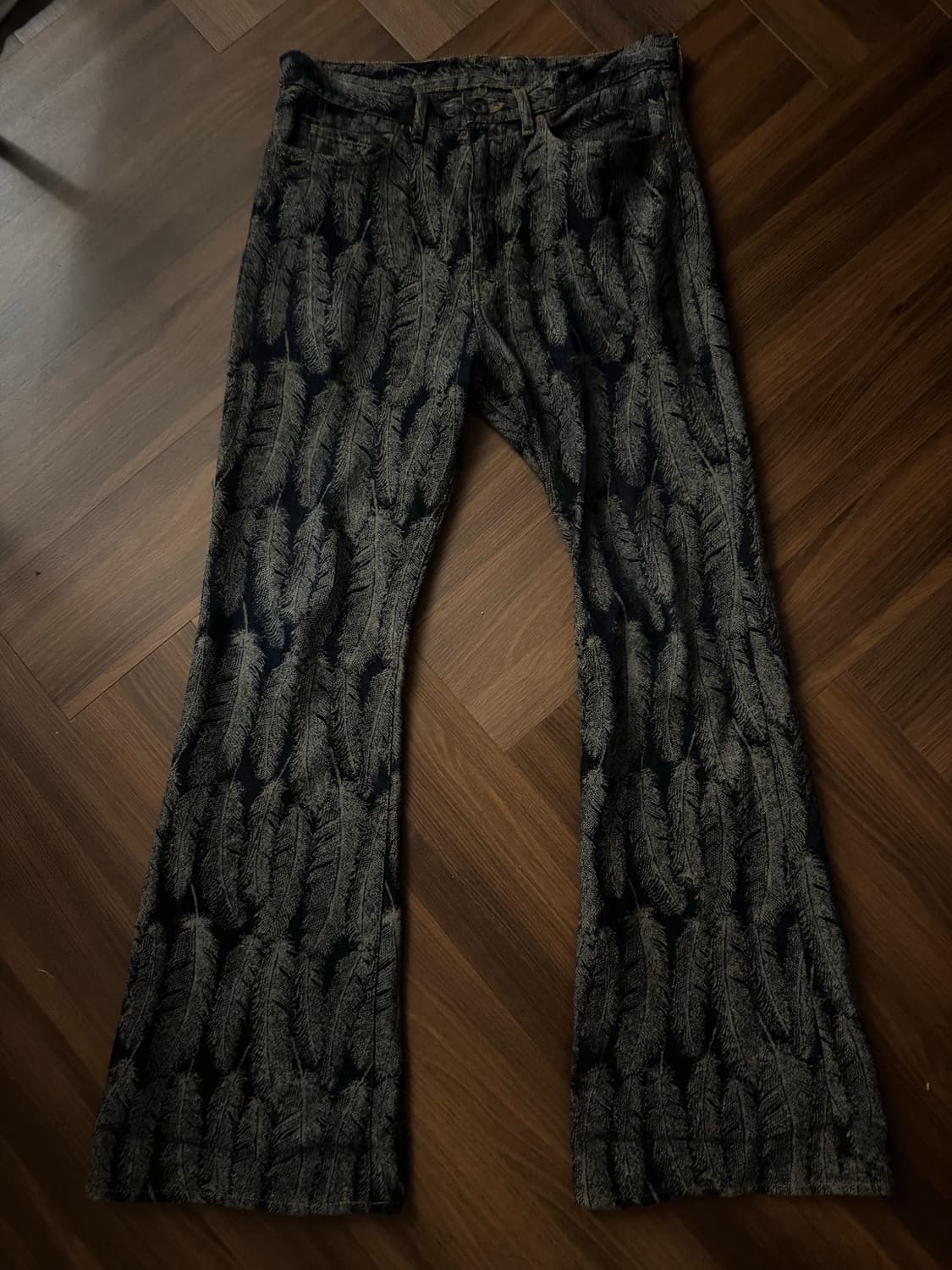 캐피탈 페더 12온즈 맥파이 데님 오카벨보 다크 인디고 34 상품이미지1