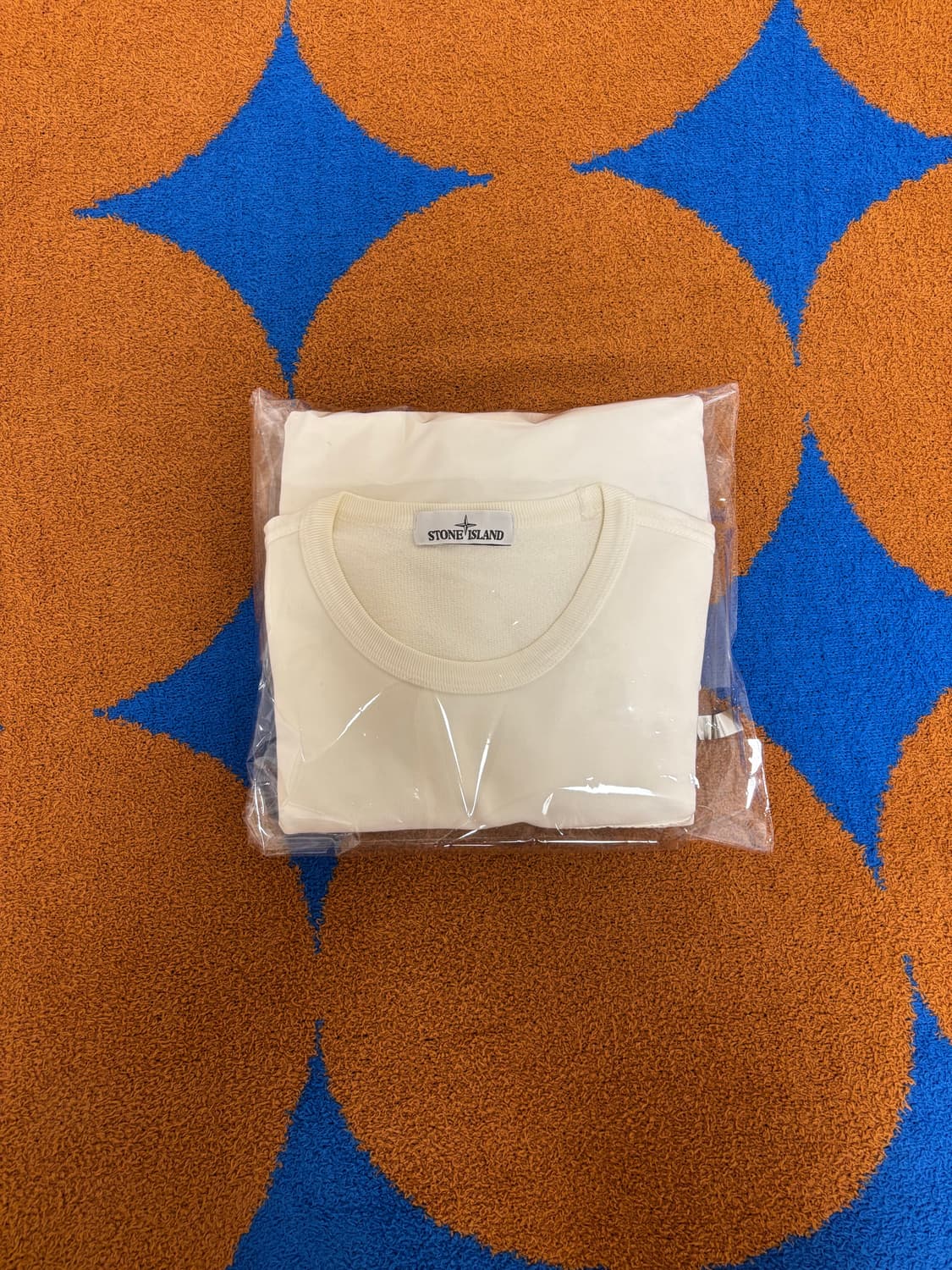 스톤아일랜드 화이트 나일론포켓 스웻셔츠 맨투맨 상품이미지6