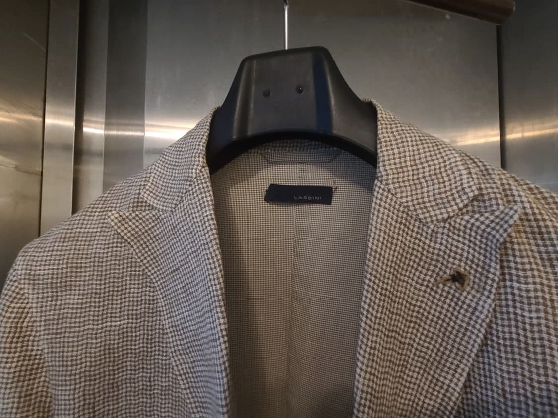 라르디니 더블 린넨 자켓 상품이미지3