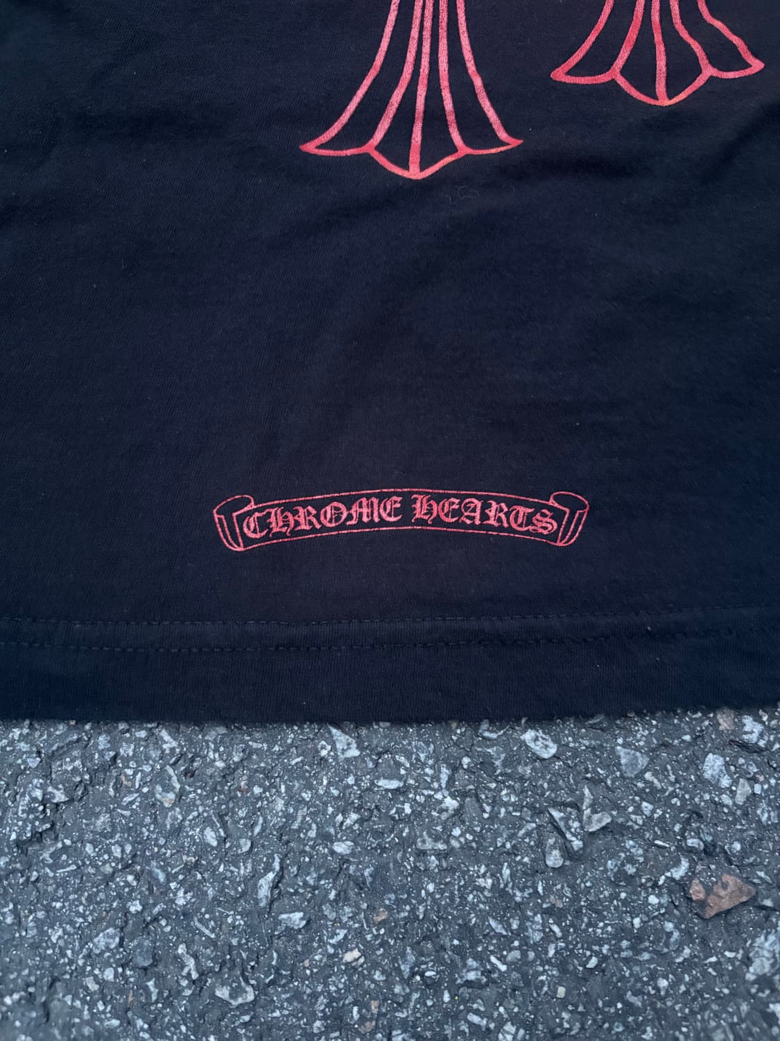 Chrome hearts red cemetery t shirt 상품이미지3