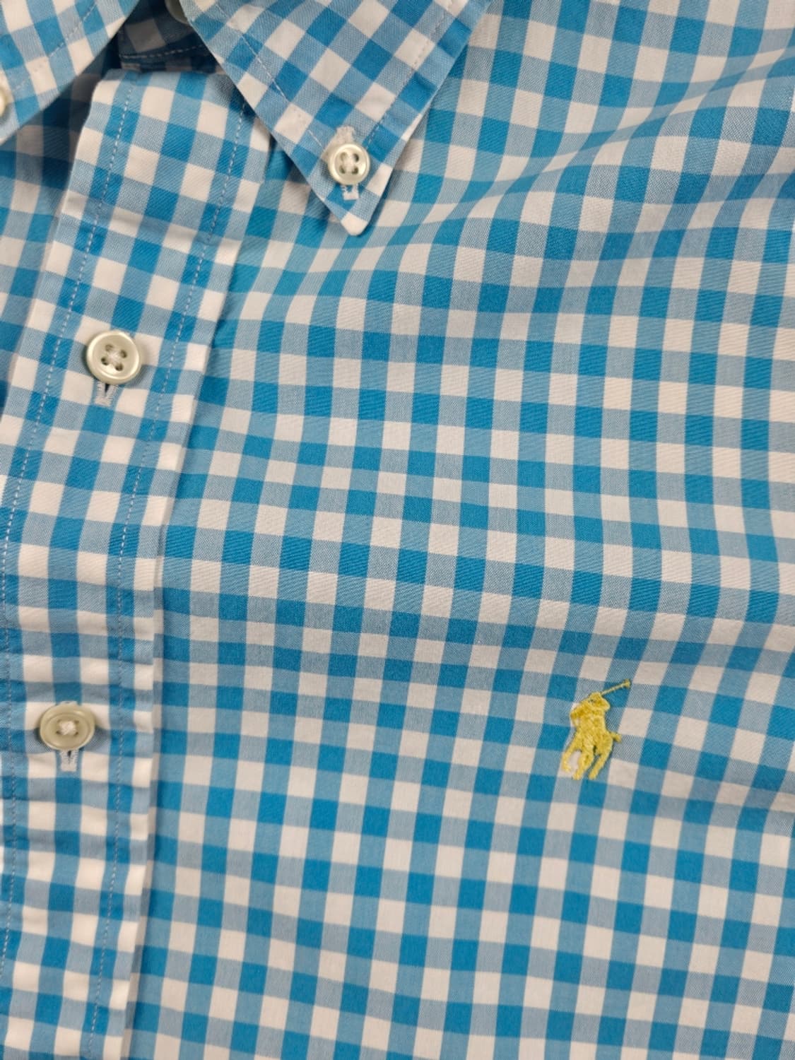 폴로랄프로렌 깅엄 체크 패턴 셔츠 ( M ) / 11179 상품이미지7