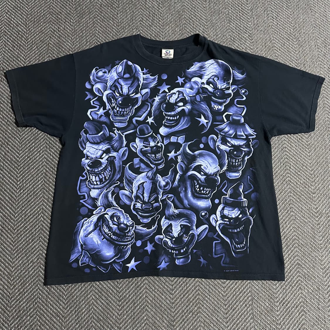 00s Liquid Blue evil clown 티셔츠 상품이미지1
