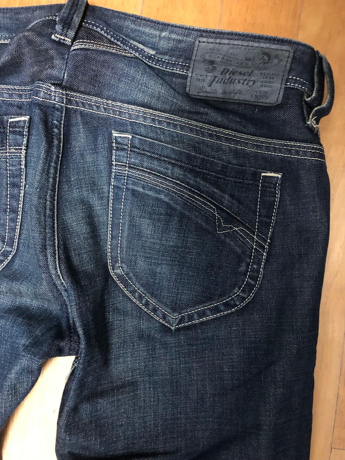 디젤 타나즈 슬림 캐쥬얼 빈티지 워싱 데님팬츠 30 상품이미지7