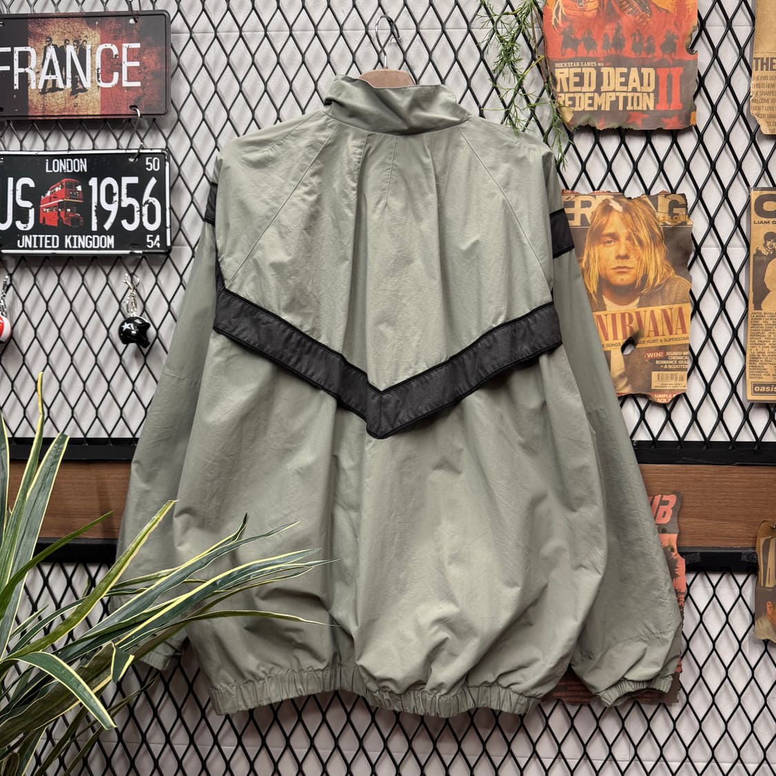 L/L 90s IPFU 1세대 US ARMY 오리지널 V 스카치 바람막이 상품이미지2