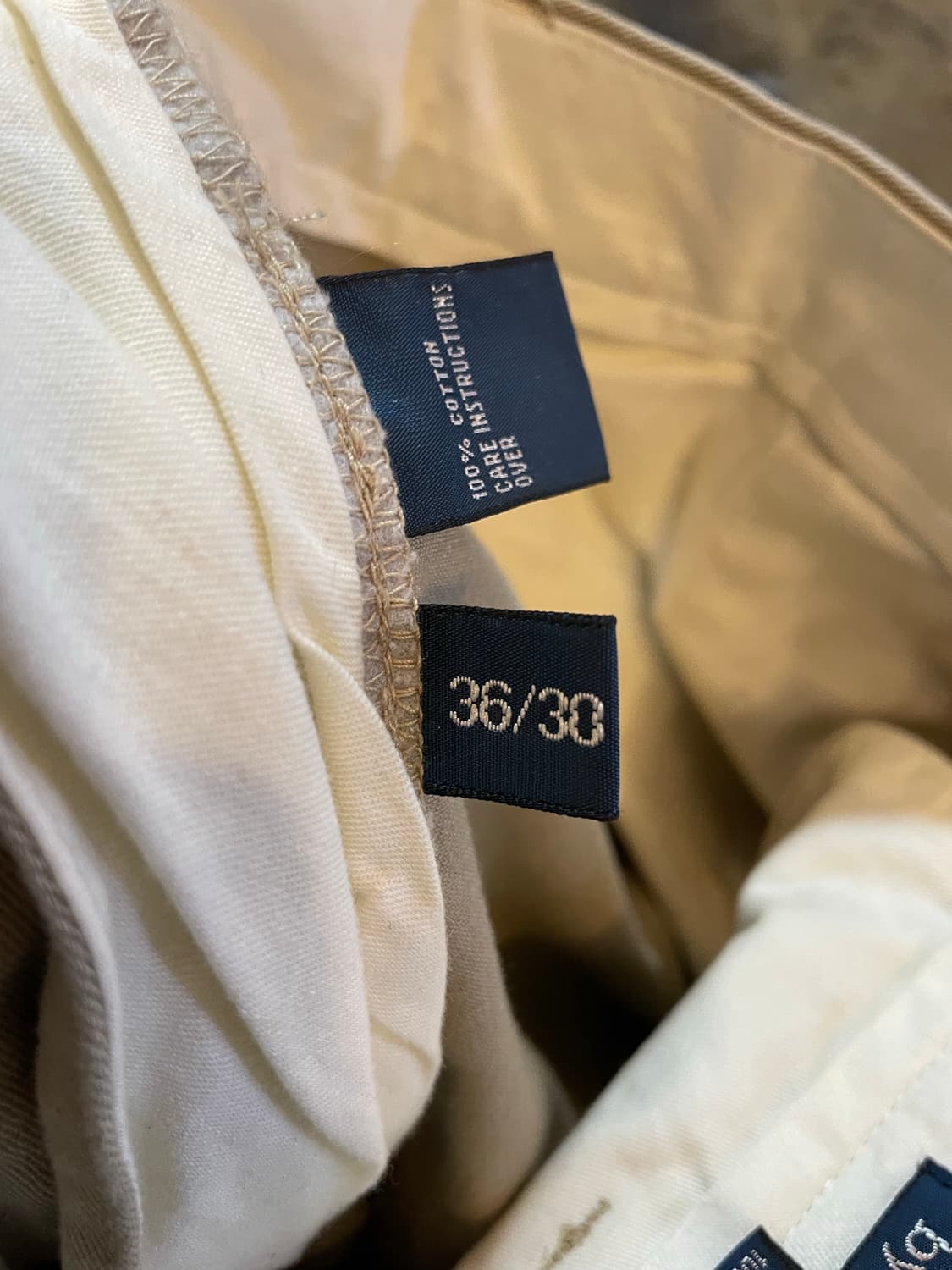 폴로 클래식핏 치노 팬츠 베이지 상품이미지8