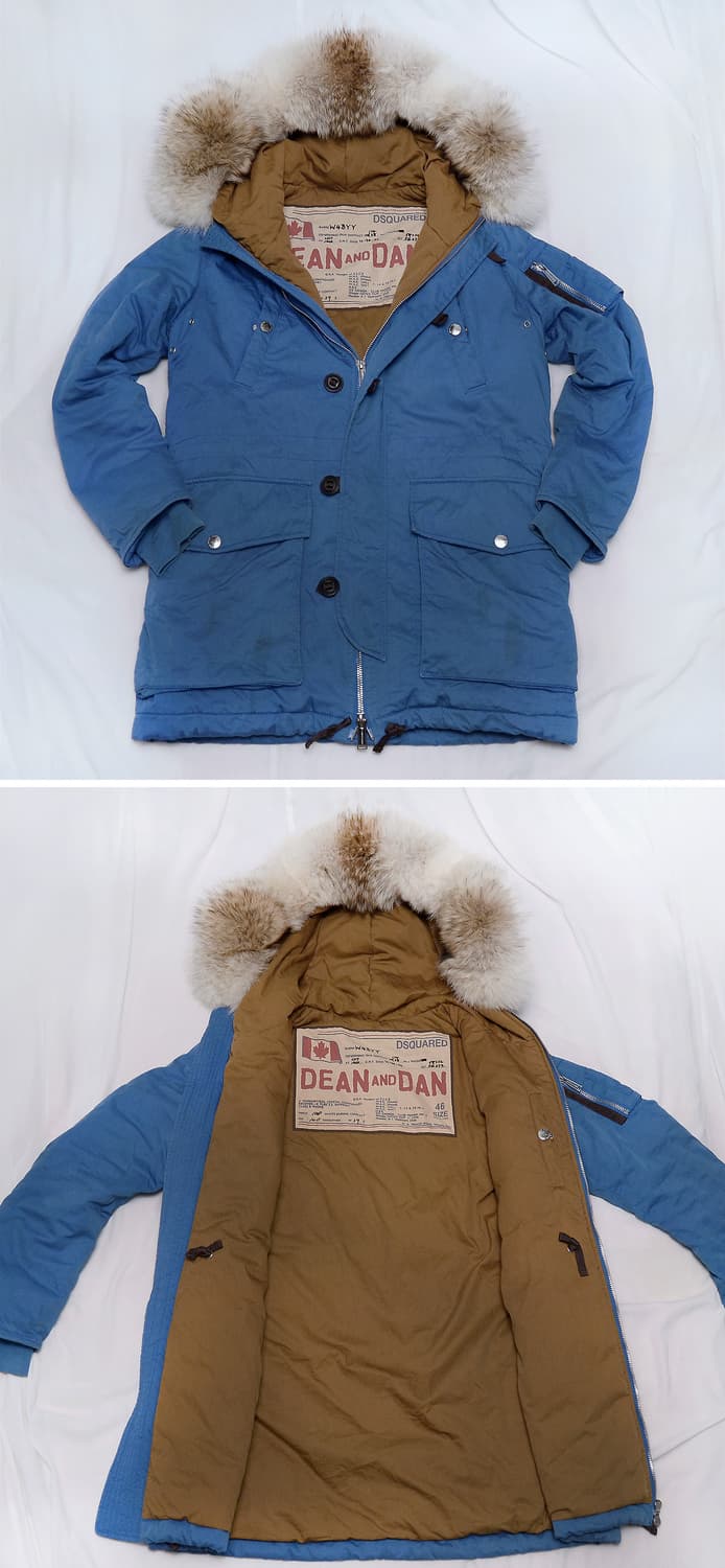 디스퀘어드 몬스터퍼 코튼 캔버스 N3B 야상 롱패딩 (46 / 100+) 상품이미지2