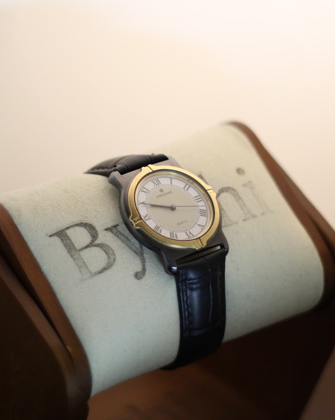 [Junghans] 융한스 투톤 로만 다이얼 빈티지 시계 상품이미지4