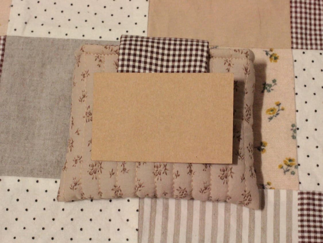 핸드메이드 퀼팅 카드지갑 상품이미지5