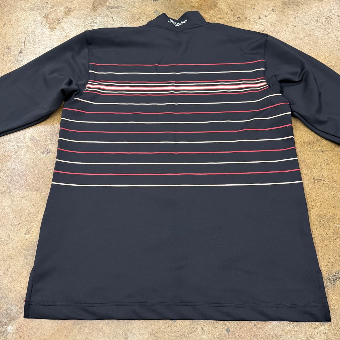 [정품/L] 타이틀리스트 스트라이프 골프웨어 긴팔티셔츠 b14 상품이미지4