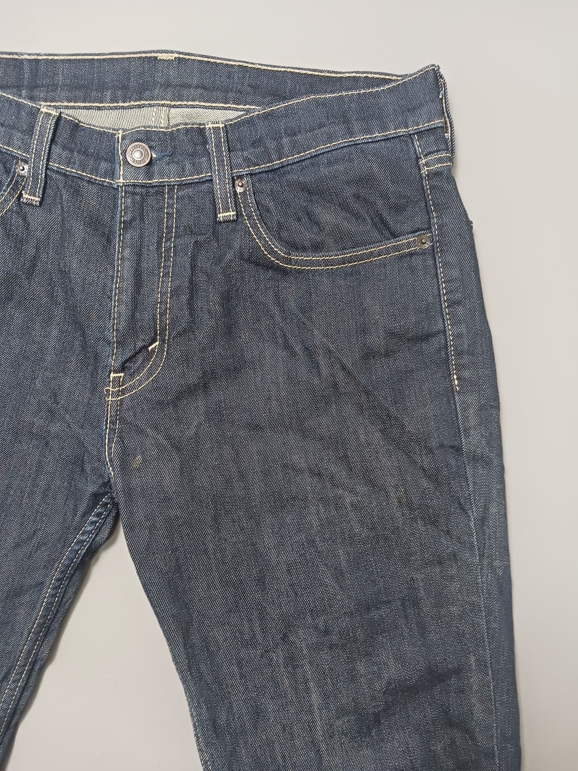 [32] 리바이스 511 진청 생지 슬림진 청바지 상품이미지4