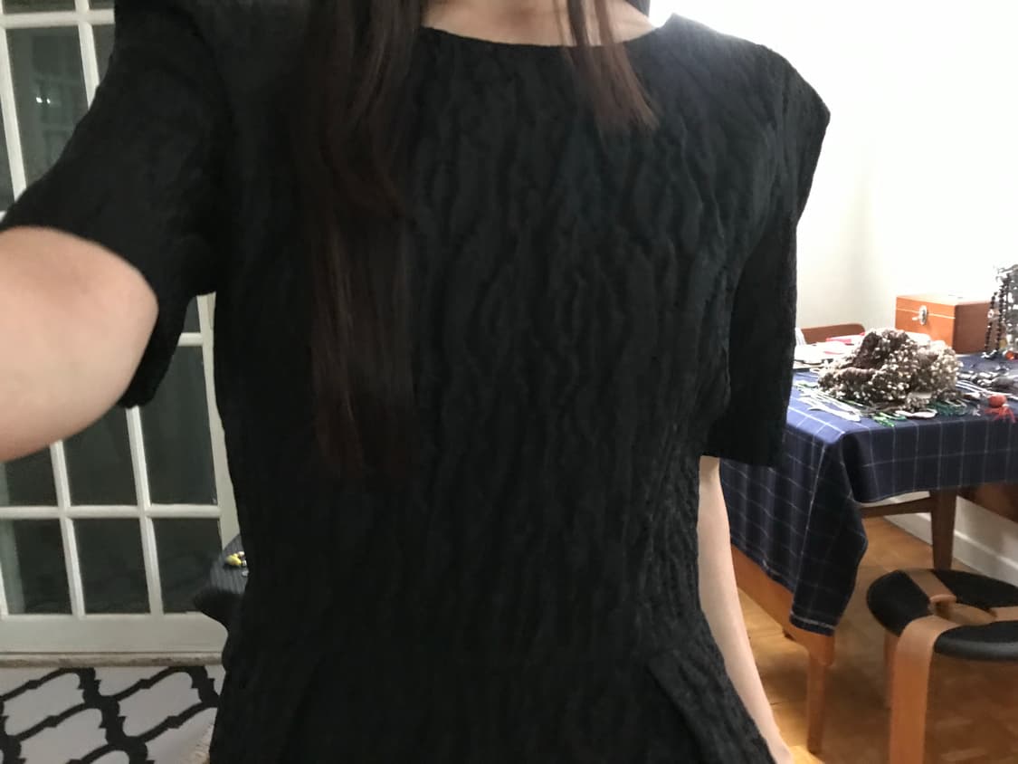 vintage black one-piece 상품이미지4