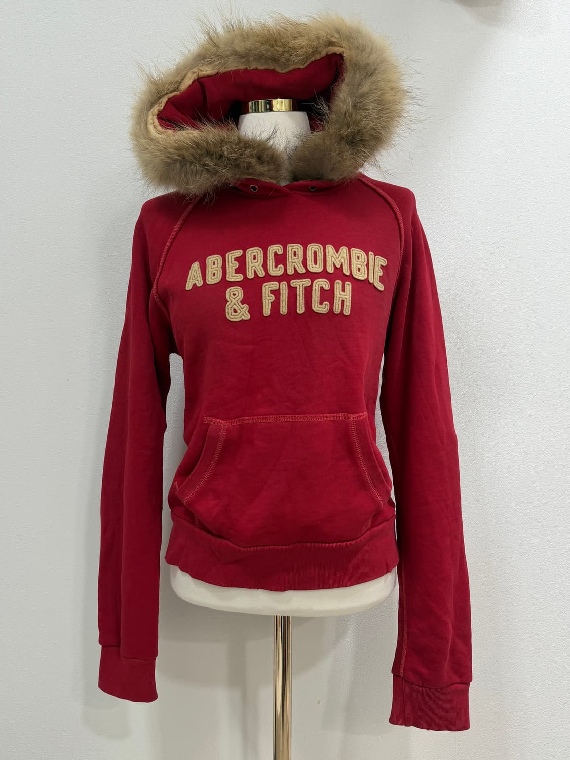 아베크롬비 퍼후드 울프죠 레드 상품이미지1