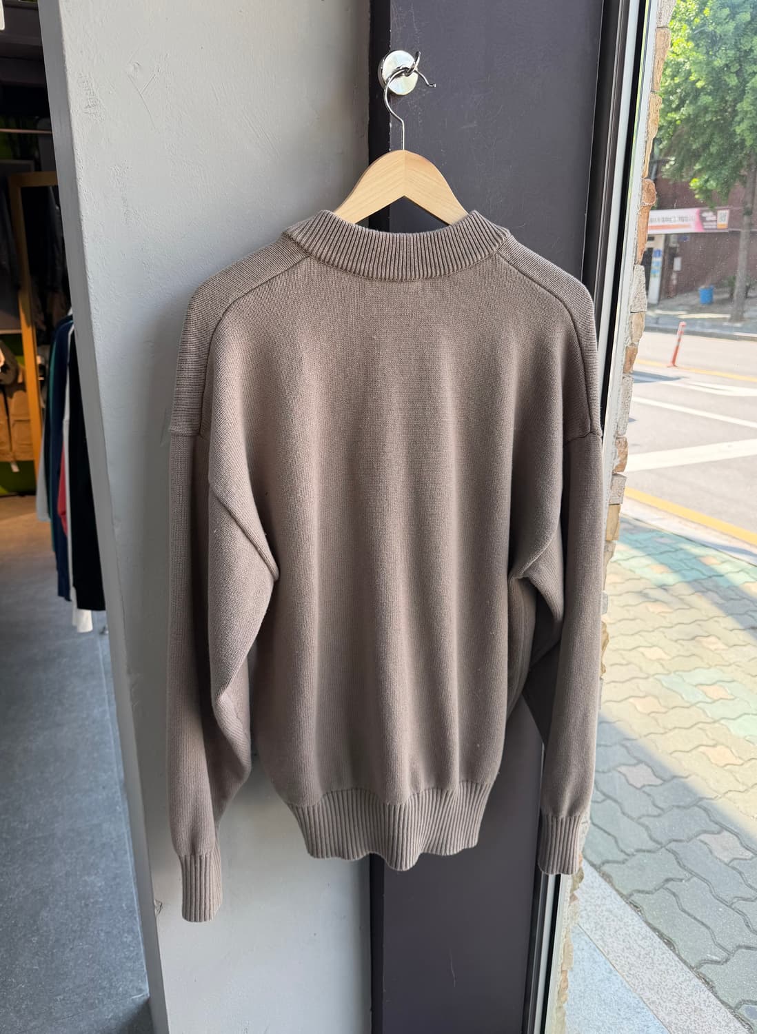 XL/ 아미 25FW 신형 엠브로이드 자수 가디건 상품이미지8